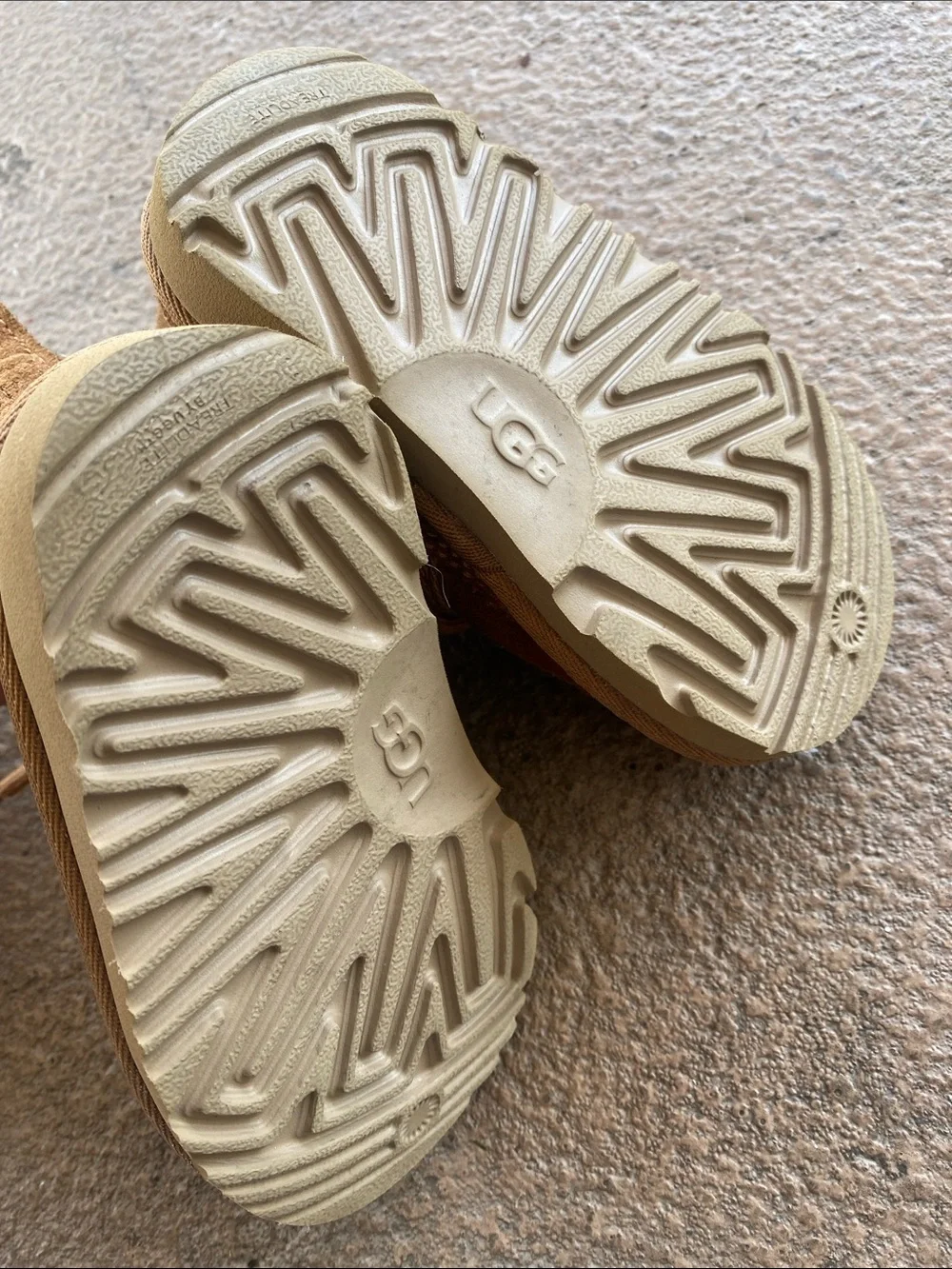 Children's Cozy Suede Lace-Up Boots in Chestnut Brown